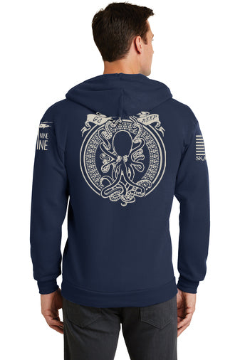 Navy discount military hoodie